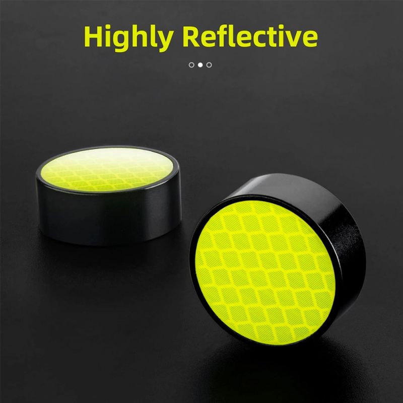 Rockbros 40720007004 bicycle grips with reflector - narancssárga