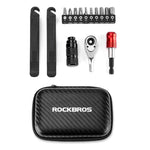 Rockbros 43210049001 bicycle repair kit - black fekete készlet