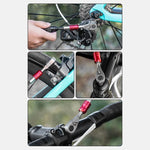 Rockbros 43210049001 bicycle repair kit - black fekete készlet