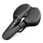 Rockbros 8182 city bicycle saddle, comfortable, anatomical - black fekete