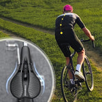 Rockbros 8182 city bicycle saddle, comfortable, anatomical - black fekete