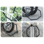 Rockbros 829 Folding Code Bike Lock - Black fekete