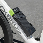 Rockbros 829 Folding Code Bike Lock - Black fekete