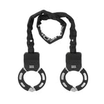 Rockbros 85922 Chain Lock for Scooters and Bikes - Black fekete
