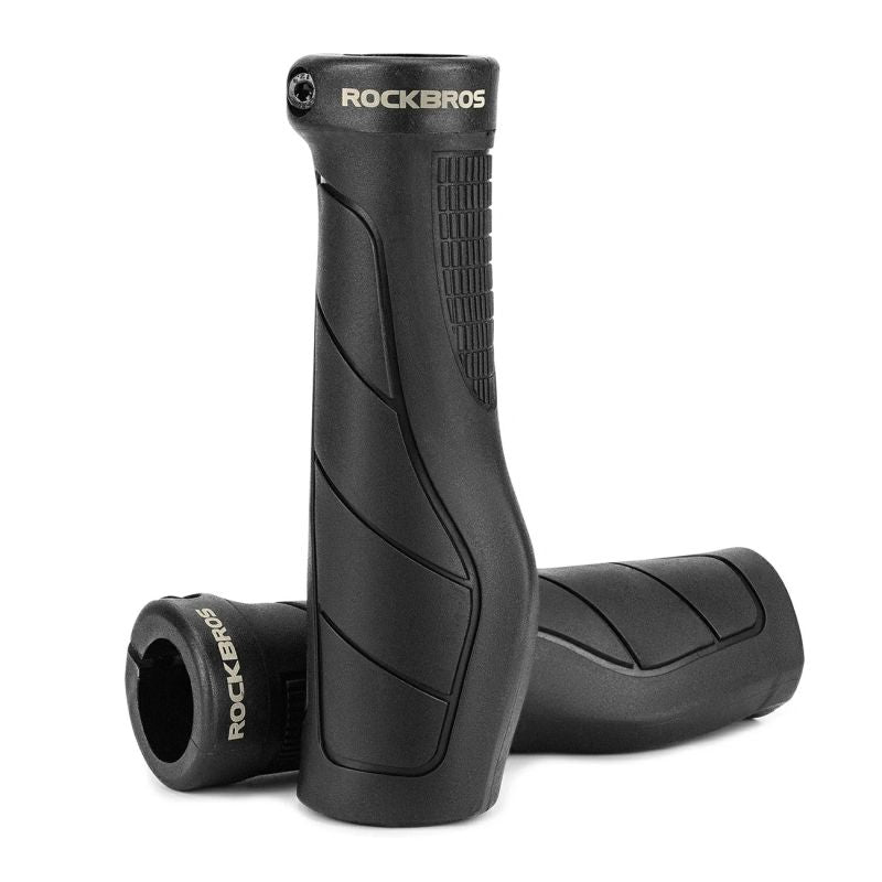 Rockbros Bicycle Grips - Black fekete