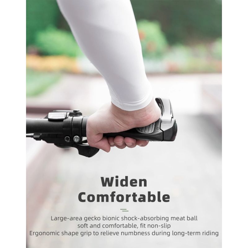 Rockbros Bicycle Holder Set with Horns - White biały készlet