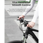 Rockbros Bicycle Holder Set with Horns - White biały készlet