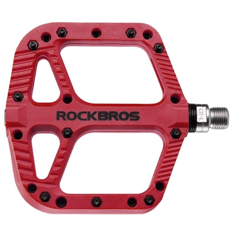 Rockbros bicycle pedals 2018-12ARD red