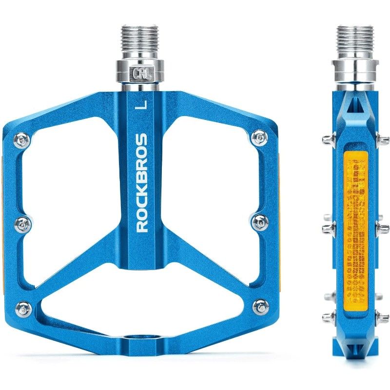 Rockbros bicycle pedals 37210003002 blue