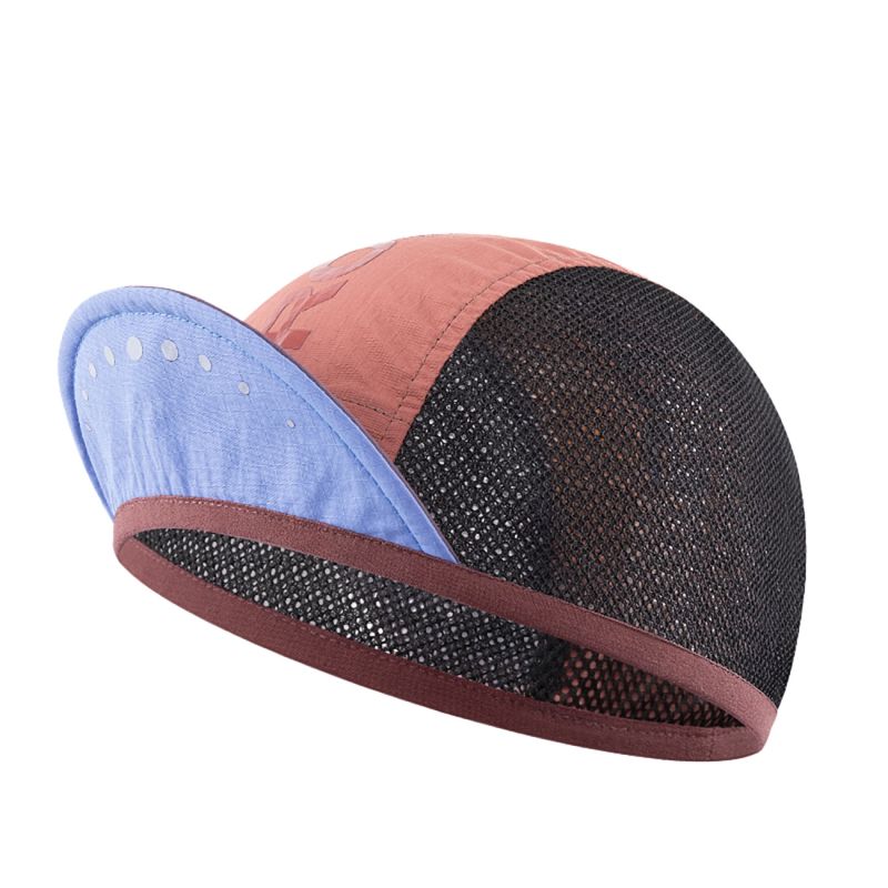 Rockbros Cycling Cap with Helmet Visor - piros