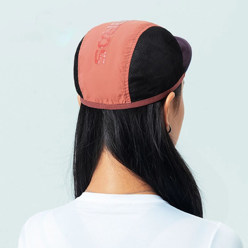 Rockbros Cycling Cap with Helmet Visor - piros