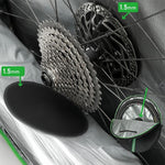 Rockbros D40 transport cover for ø74cm wheel - black fekete takaró