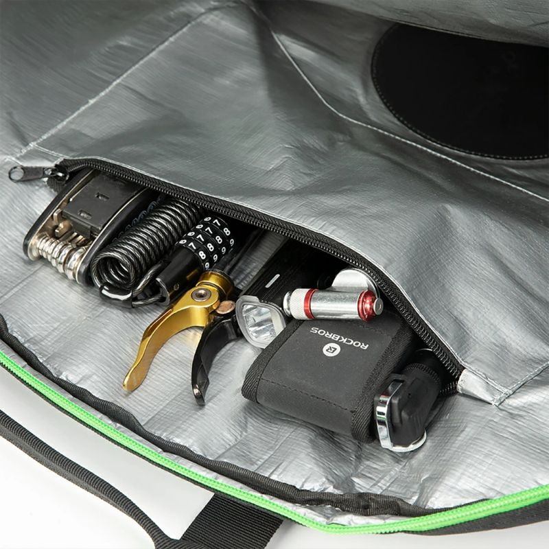 Rockbros D40 transport cover for ø74cm wheel - black fekete takaró