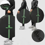 Rockbros D40 transport cover for ø74cm wheel - black fekete takaró