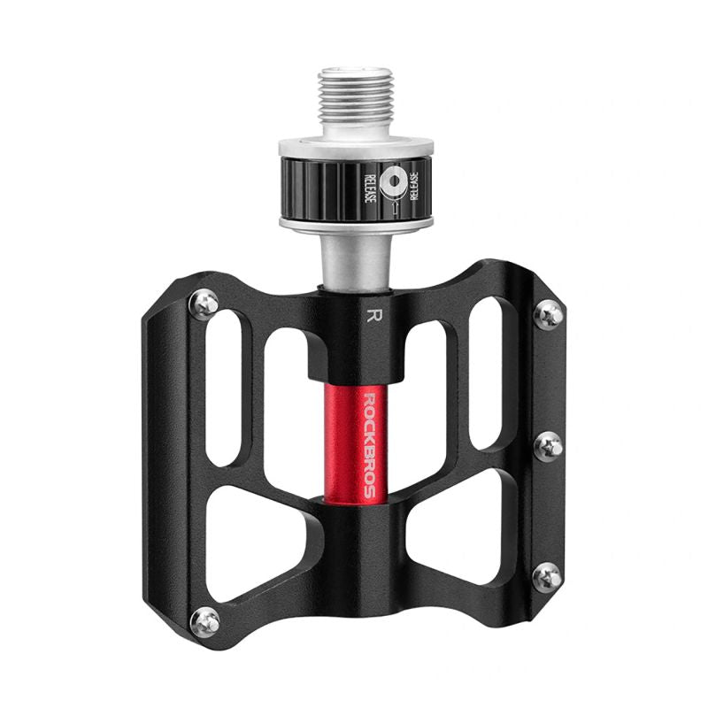 Rockbros Detachable Quick Release Bicycle Pedals - Black fekete