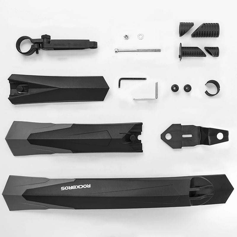 Rockbros DNB-890 Bicycle Fender Set - Black fekete készlet