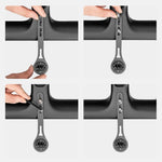 Rockbros FK-307S Bike Computer Holder - Black nylon