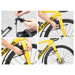Rockbros FK-892 Off-Road Adjustable Bicycle Fenders - Black fekete