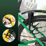 Rockbros FK-892 Off-Road Adjustable Bicycle Fenders - Black fekete