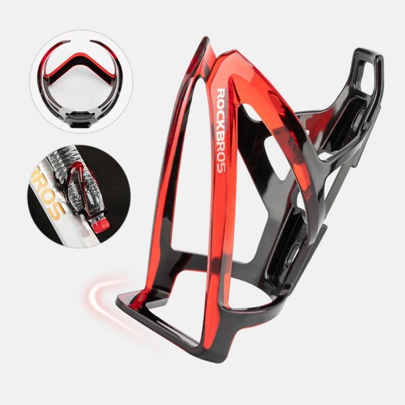 Rockbros FK338 Bike Bottle Holder - Black and Red piros kulacs