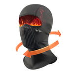 Rockbros Fleece Bicycle - Black czarny balaclava