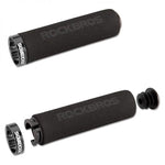 Rockbros foam bicycle grips for handlebars – black fekete kiegészítő Rockbros-BT1001BKBK