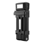 Rockbros Folding Bike Lock with Key - Black fekete