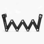 Rockbros Folding Bike Lock with Key - Black fekete