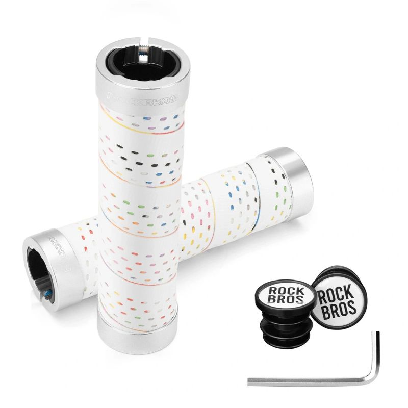Rockbros Grips - White biały