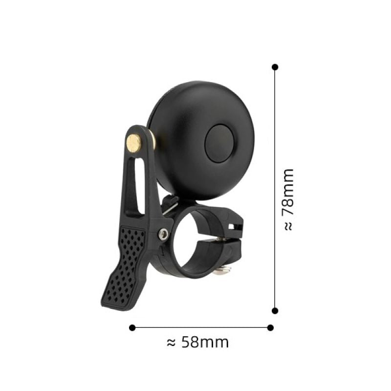 Rockbros handlebar bicycle bell fekete