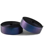 Rockbros Handlebar Tape Perforated Silicone with Chameleon Effect - lila