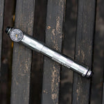 Rockbros HQ-67A-L03 Bicycle Pump with Pressure Gauge - Silver szürke pumpa
