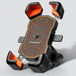 Rockbros HW-117 Handlebar Clamp Phone Holder - Black and Orange czarny || pomarańczowy phones and