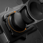 Rockbros HW-117 Handlebar Clamp Phone Holder - Black and Orange czarny || pomarańczowy phones and