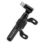 Rockbros JG-PB-11 Tool Kit with Pump and Spoon Patch Multitool - Black fekete készlet