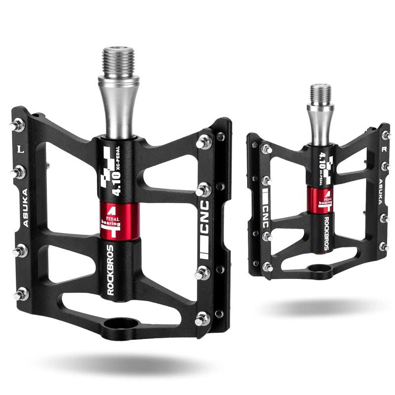 Rockbros JT410 4.10 4 Bearing Bicycle Pedals - Black fekete