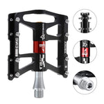 Rockbros JT410 4.10 4 Bearing Bicycle Pedals - Black fekete