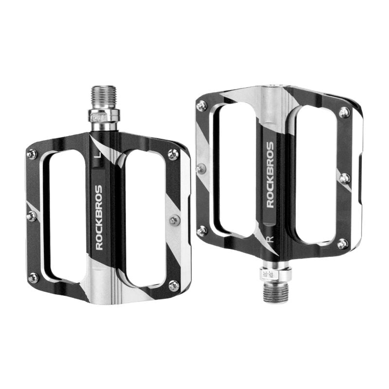 Rockbros K306-BK MTB Aluminum Bicycle Pedals - Black fekete