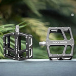 Rockbros K399-BK Wide Platform Bicycle Pedals - Black fekete