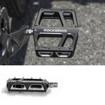 Rockbros K399-BK Wide Platform Bicycle Pedals - Black fekete