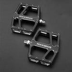 Rockbros K399-BK Wide Platform Bicycle Pedals - Black fekete