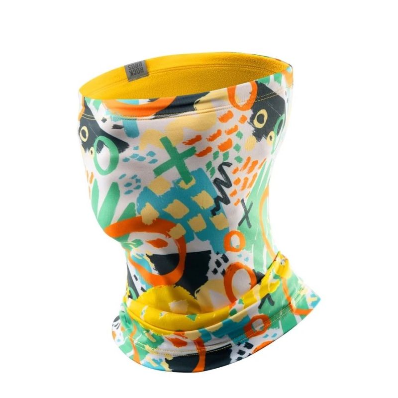 Rockbros Kids’ Sports Neck Gaiter, sárga gyerek nyakmelegítő SI18250012004