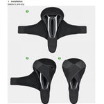 Rockbros LF047-S Gel Bicycle Saddle Cover, Silicone, Size M – Black fekete hátizsák Rockbros-LF047-S