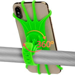 Rockbros LF436 Handlebar Clamp Phone Holder - Green zielony phones and