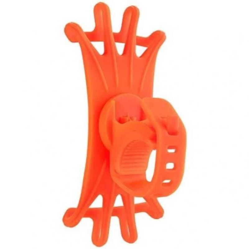Rockbros LF436 Handlebar Clamp Phone Holder - Orange pomarańczowy phones and