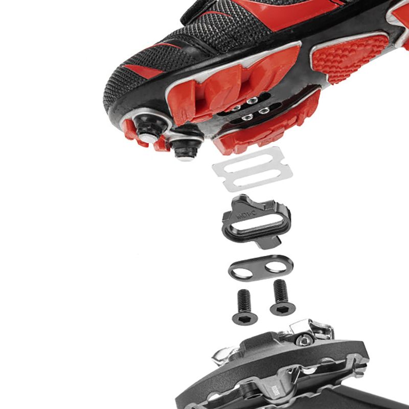 Rockbros M108 Nylon Half-Lock Double-Sided Bicycle Pedals - Black fekete
