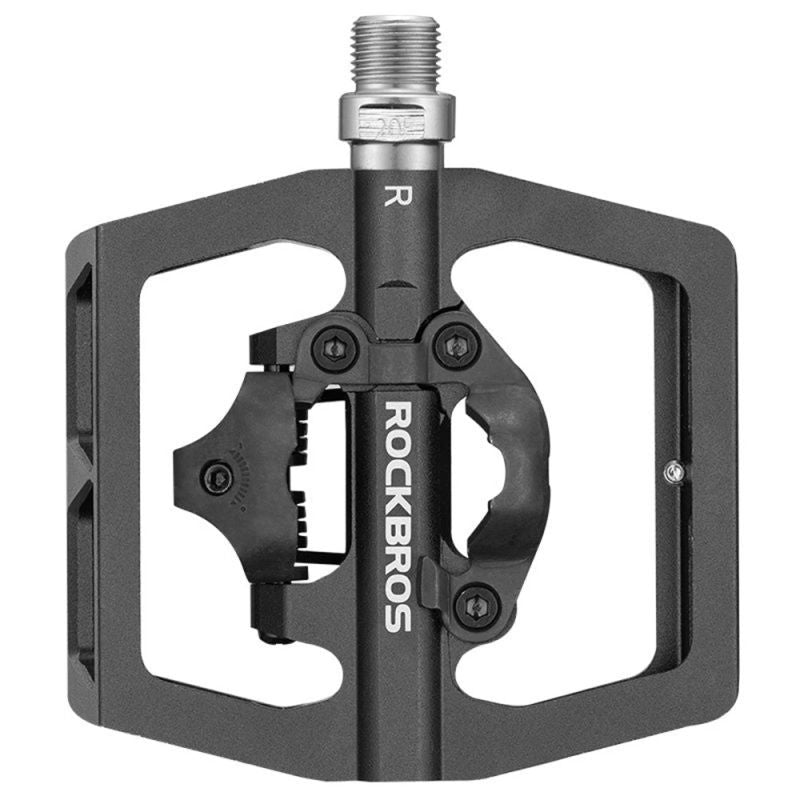 Rockbros PD15-BK Aluminum Alloy Bicycle Pedal Set - Black fekete készlet 304004-157397