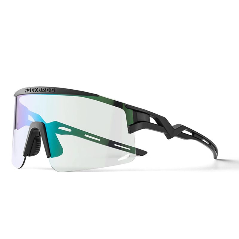 Rockbros Photochromic Cycling Glasses with UV Protection and Corrective Insert - Black czarny napszemüveg