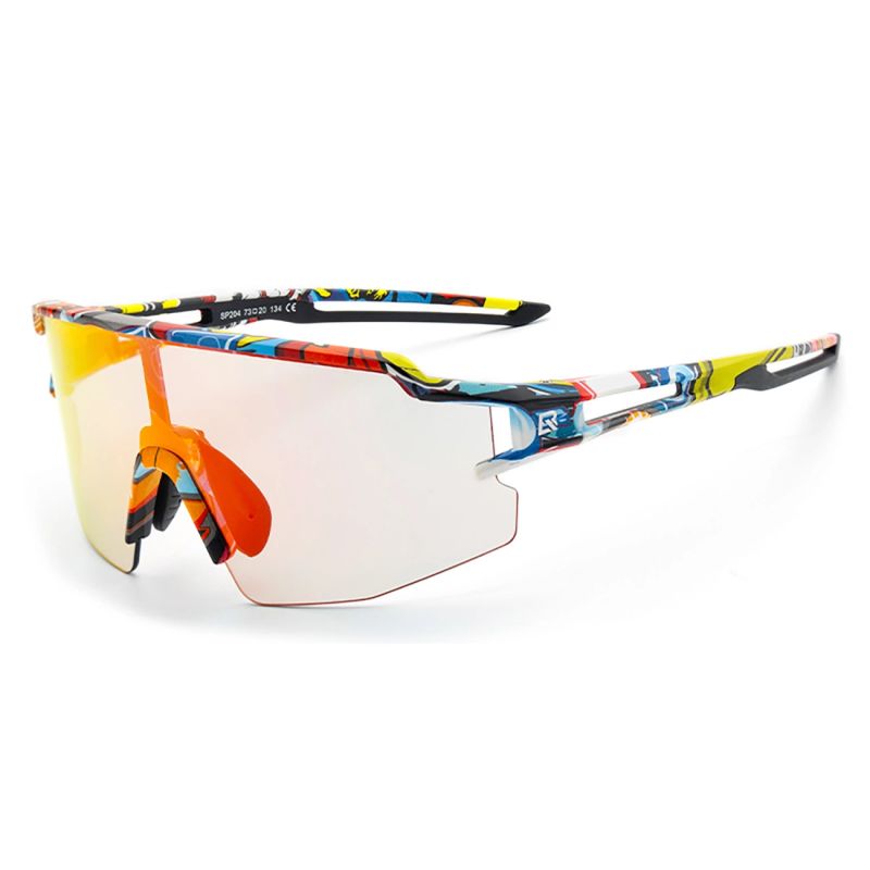Rockbros Photochromic Cycling Glasses with UV Protection and Corrective Insert - Multicolor multikolor napszemüveg