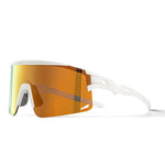 Rockbros Photochromic Cycling Glasses with UV Protection and Corrective Insert – White biały napszemüveg